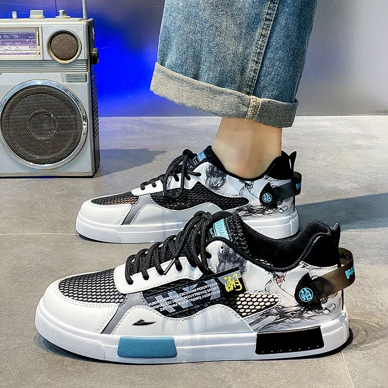 Kuding Low-Top Skateboard Shoes Men's-11