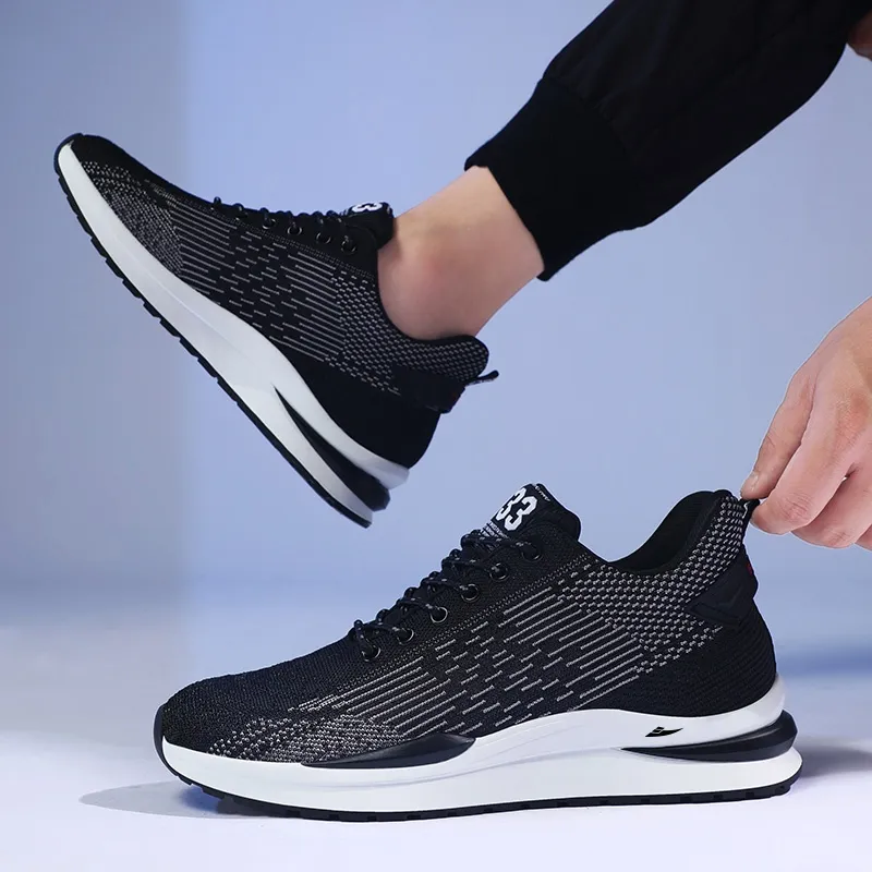 Kuding Anti Slip And Wear Resistant Cushioning Lightweight Low Top Running Shoes Men's-12
