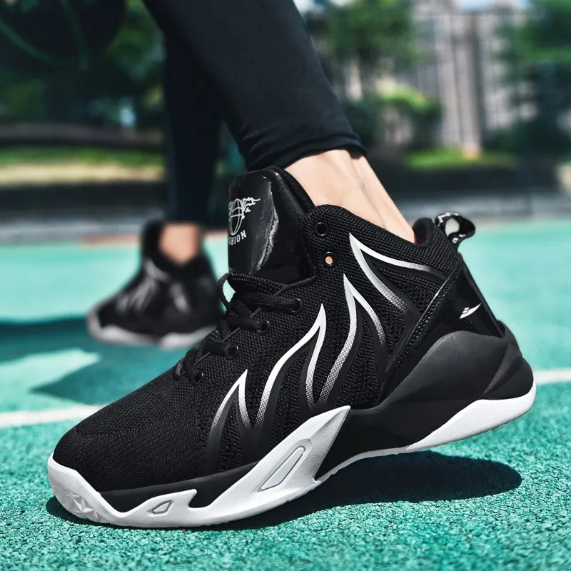 Kuding High-Top Running Shoes Unisex-4