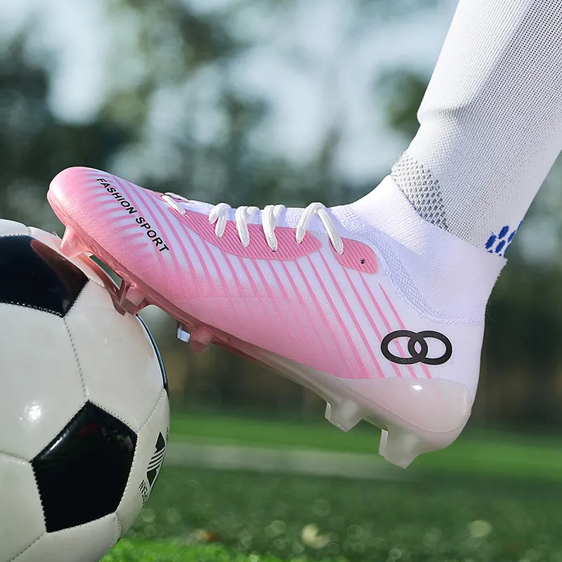Kuding MG Rubber Short Studs Natural Ground Abrasion-Resistant Soccer Shoes Unisex-6
