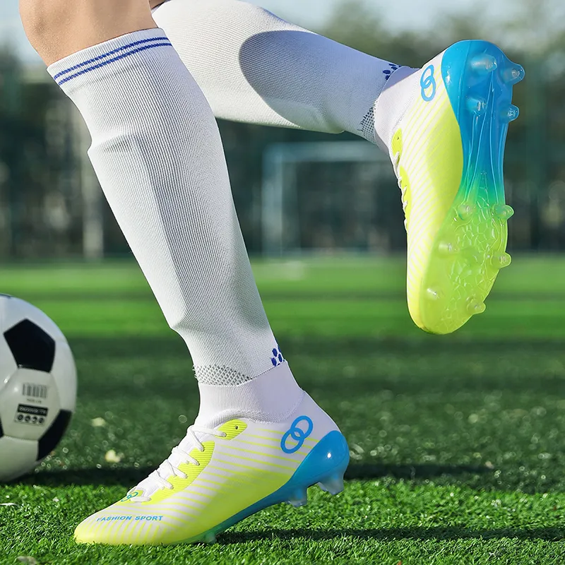 Kuding MG Rubber Short Studs Natural Ground Abrasion-Resistant Soccer Shoes Unisex-17