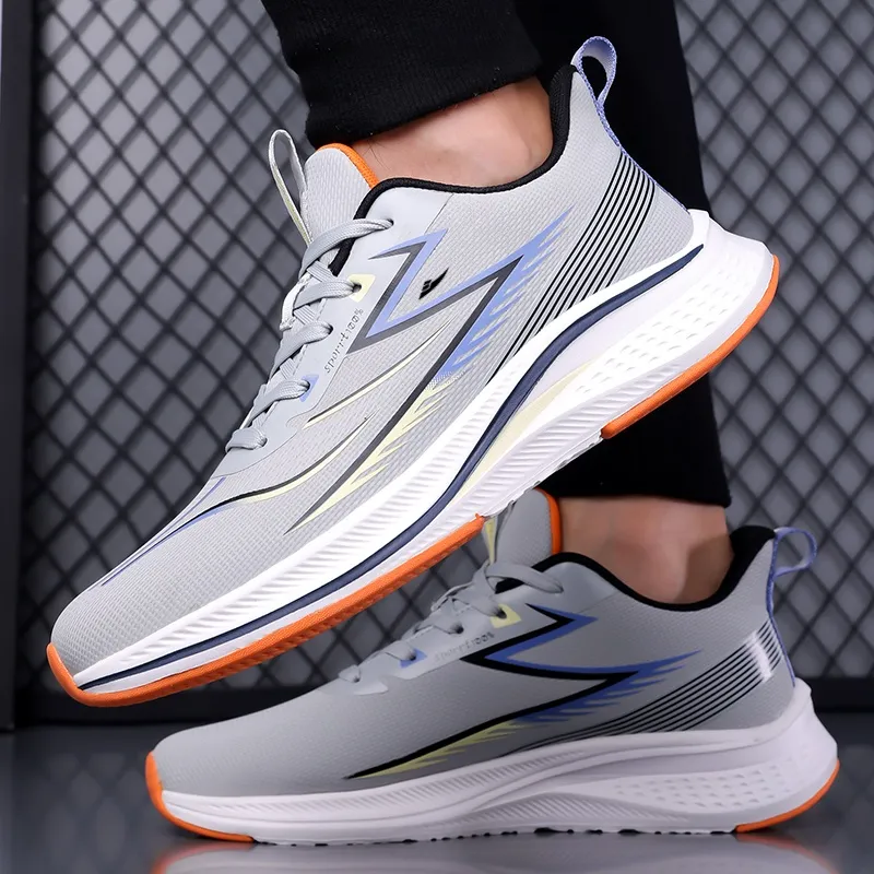 Kuding Anti Slip And Wear Resistant Breathable Low Top Casual Marathon Running Shoes Men's-12
