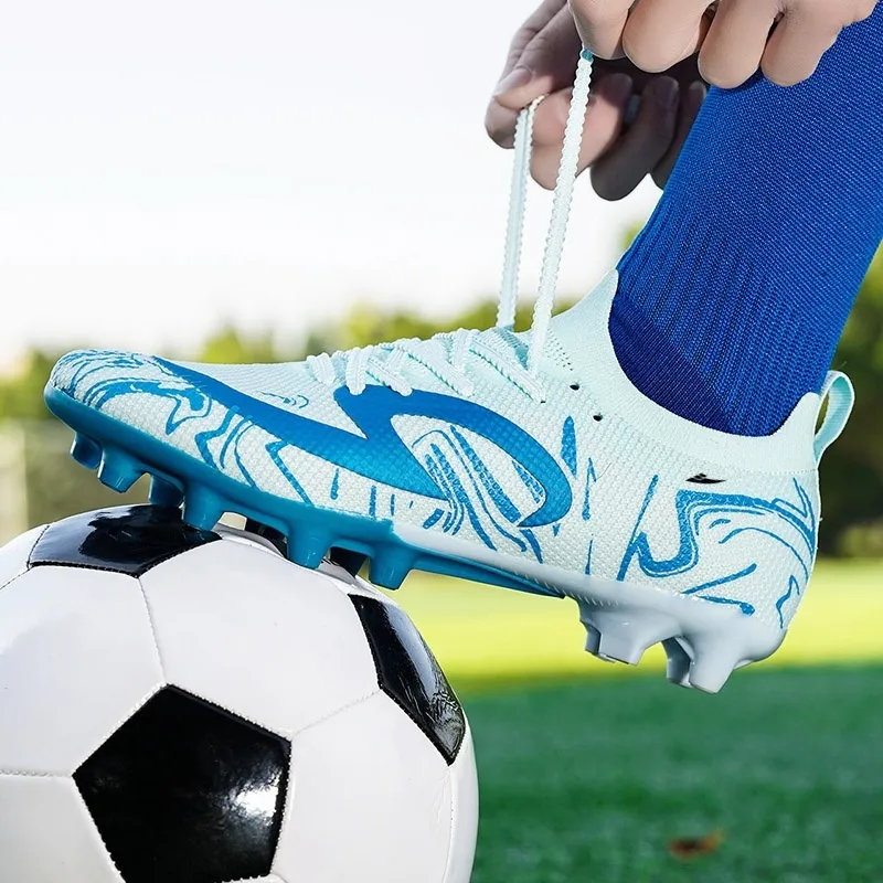 Kuding AG Rubber Short Studs Cushioned Slip Resistant Soccer Shoes Men's-14