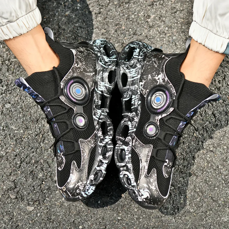 Kuding High-Top Running Shoes Men's-4