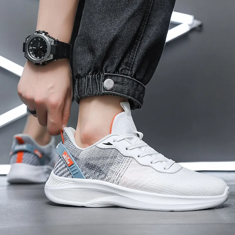 Kuding Slip-Resistant Low-Top Running Shoes Men's-6