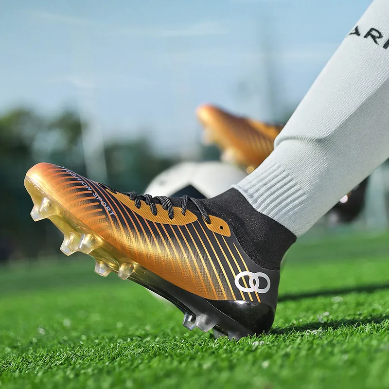 Kuding MG Rubber Short Studs Natural Ground Abrasion-Resistant Soccer Shoes Unisex-1