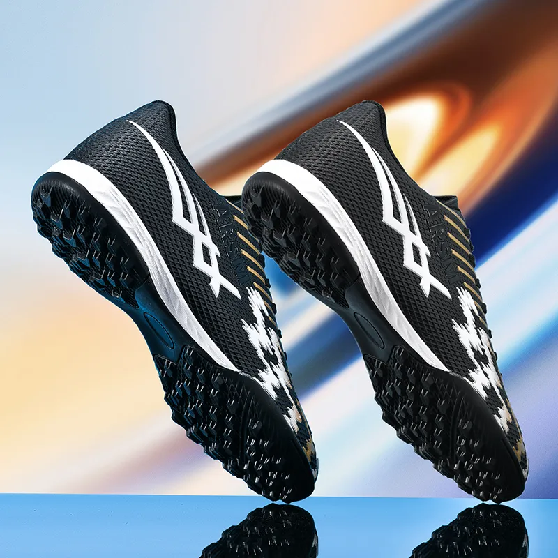 Kuding TF Rubber Broken Studs Natural Ground Cushioning Wear-Resistant Soccer Shoes Unisex-3