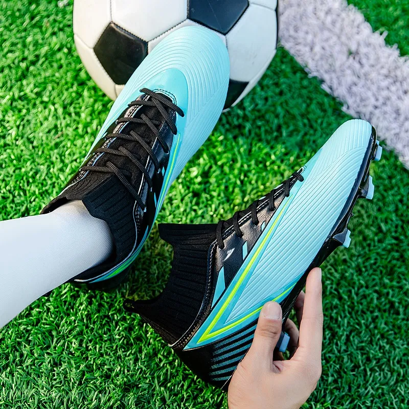 Kuding MG Rubber Short Studs Firm Ground Cushioned Slip Resistant Soccer Shoes Unisex-12