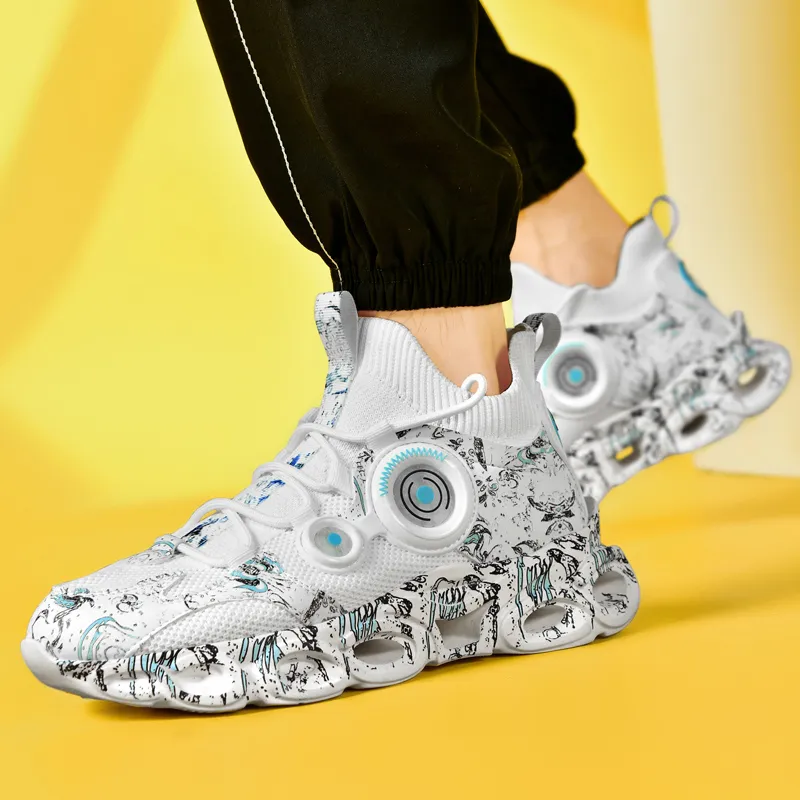 Kuding High-Top Running Shoes Men's-6