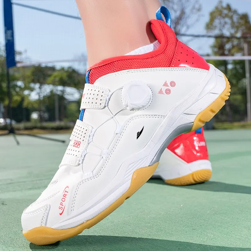 Kuding Anti-Slip And Wear-Resistant Breathable Mid-Top Badminton Shoes Unisex-6