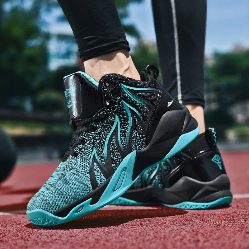 Kuding High-Top Running Shoes Unisex-7