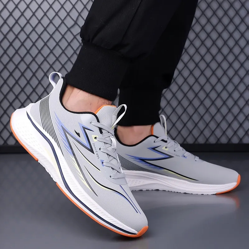 Kuding Anti Slip And Wear Resistant Breathable Low Top Casual Marathon Running Shoes Men's-14