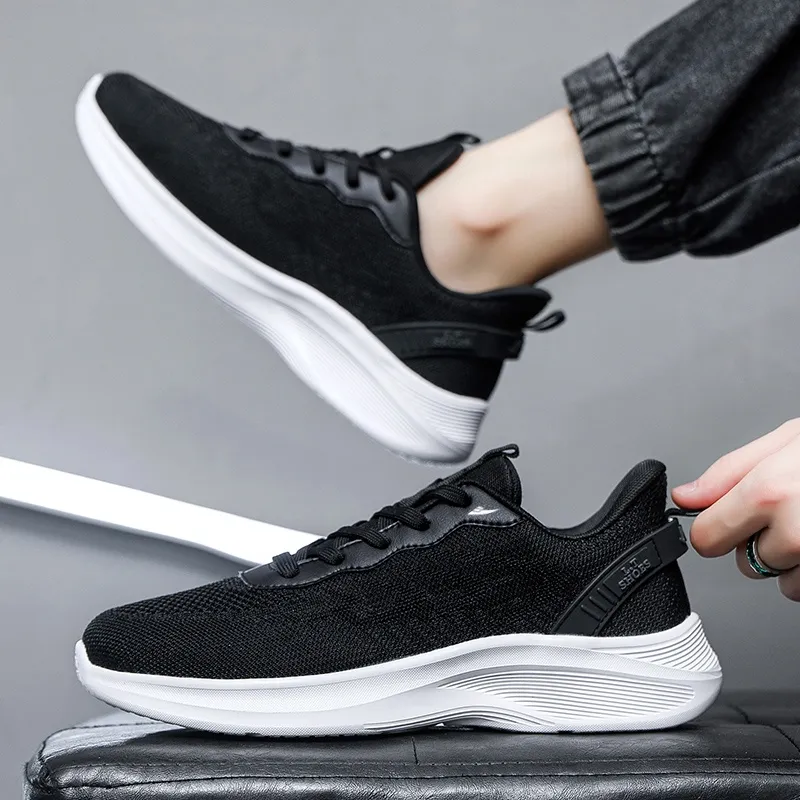 Kuding Slip-Resistant Low-Top Running Shoes Men's-2