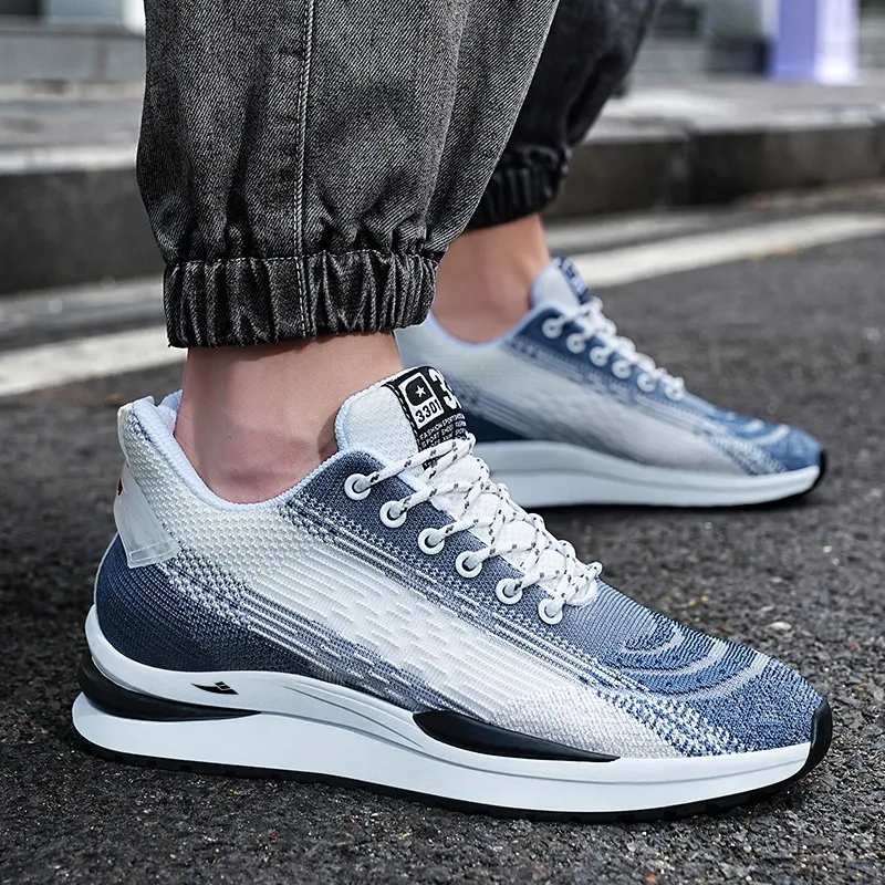 Kuding Anti Slip And Wear Resistant Cushioning Lightweight Low Top Running Shoes Men's-6