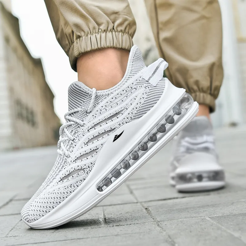 Kuding Breathable Quick Dry Lightweight Low Top Casual Long Distance Running Shoes Men's-12