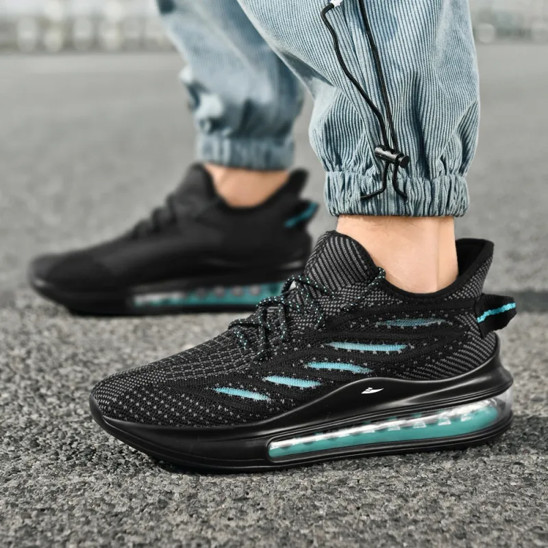 Kuding Breathable Quick Dry Lightweight Low Top Casual Long Distance Running Shoes Men's-8