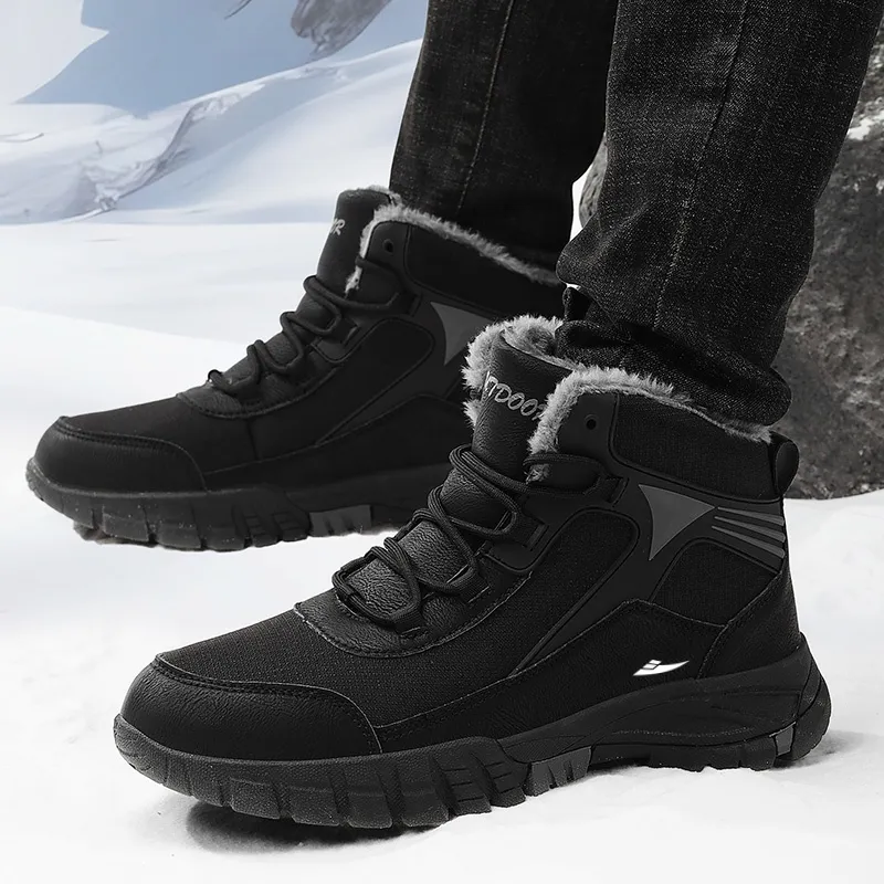 Kuding Warm Outdoor Boots Men's-2