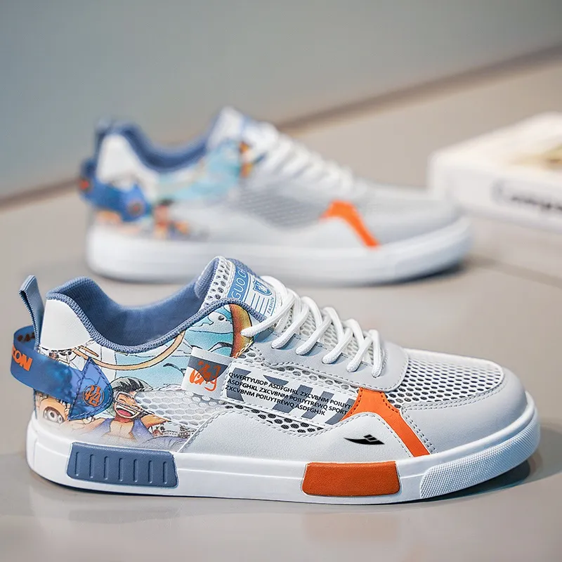 Kuding Low-Top Skateboard Shoes Men's-2