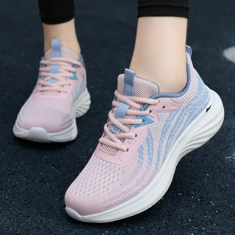 Kuding Slip Resistant Breathable Lightweight Low Top Casual Shoes Women's-13