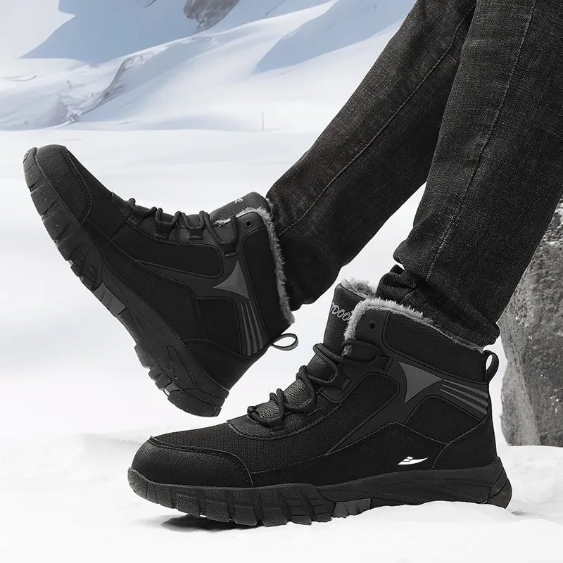 Kuding Warm Outdoor Boots Men's-1