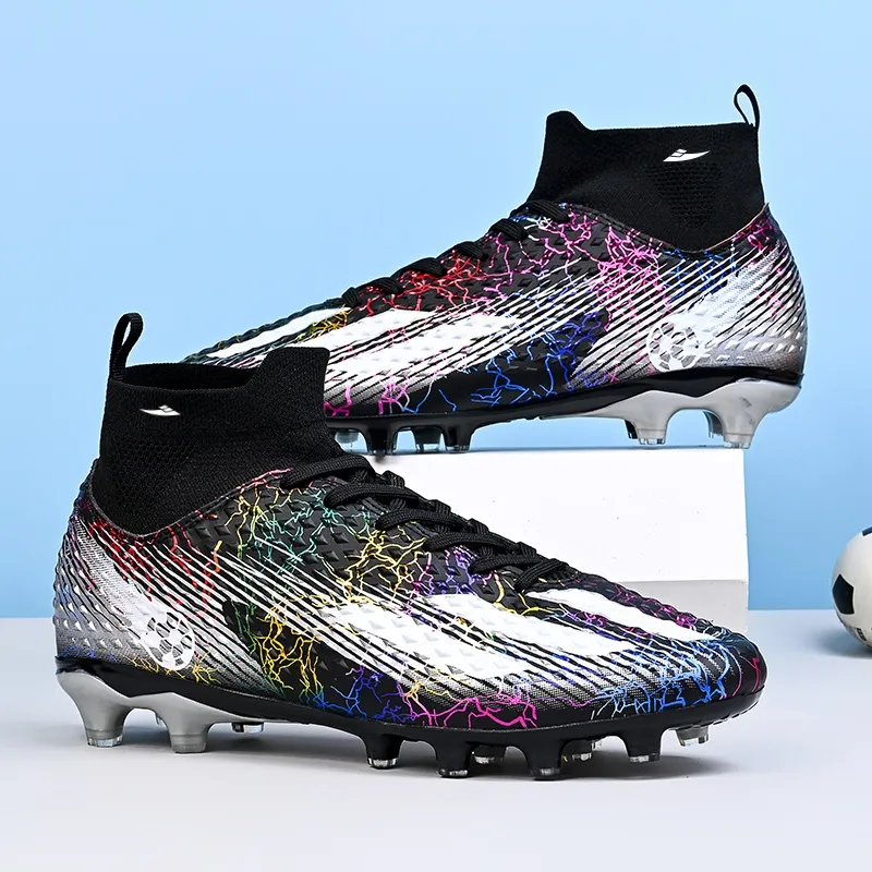 Kuding Non slip Support Soccer Shoes Unisex-6