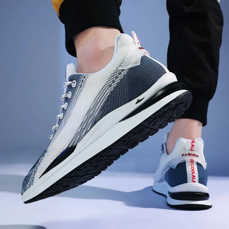 Kuding Anti Slip And Wear Resistant Cushioning Lightweight Low Top Running Shoes Men's-8