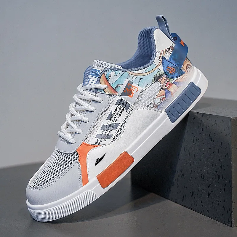 Kuding Low-Top Skateboard Shoes Men's-3
