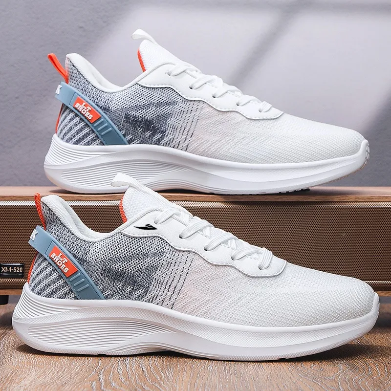 Kuding Slip-Resistant Low-Top Running Shoes Men's-8