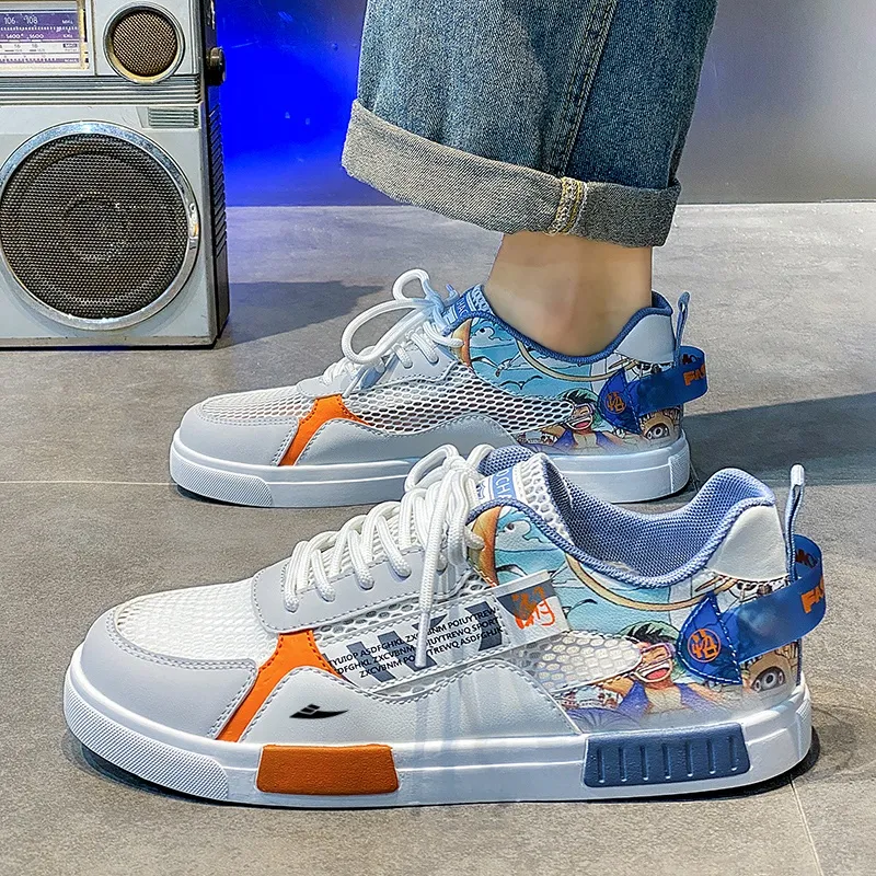 Kuding Low-Top Skateboard Shoes Men's-5