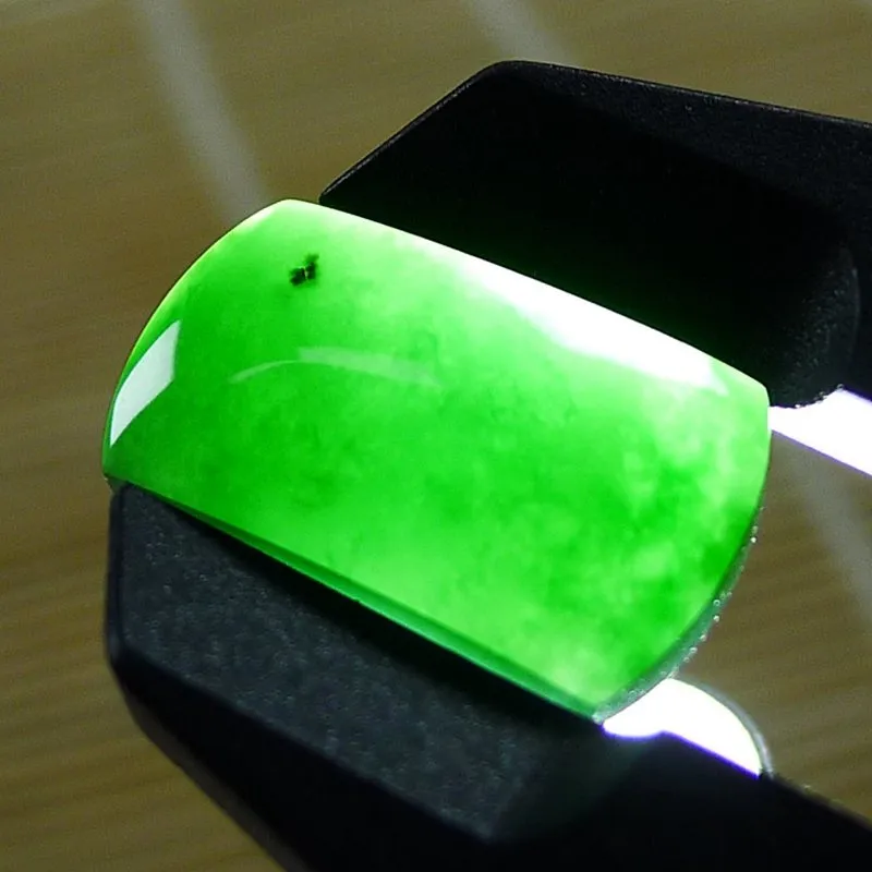FANGCUIYUAN Glutinous Jade Ring Face Unisex-1