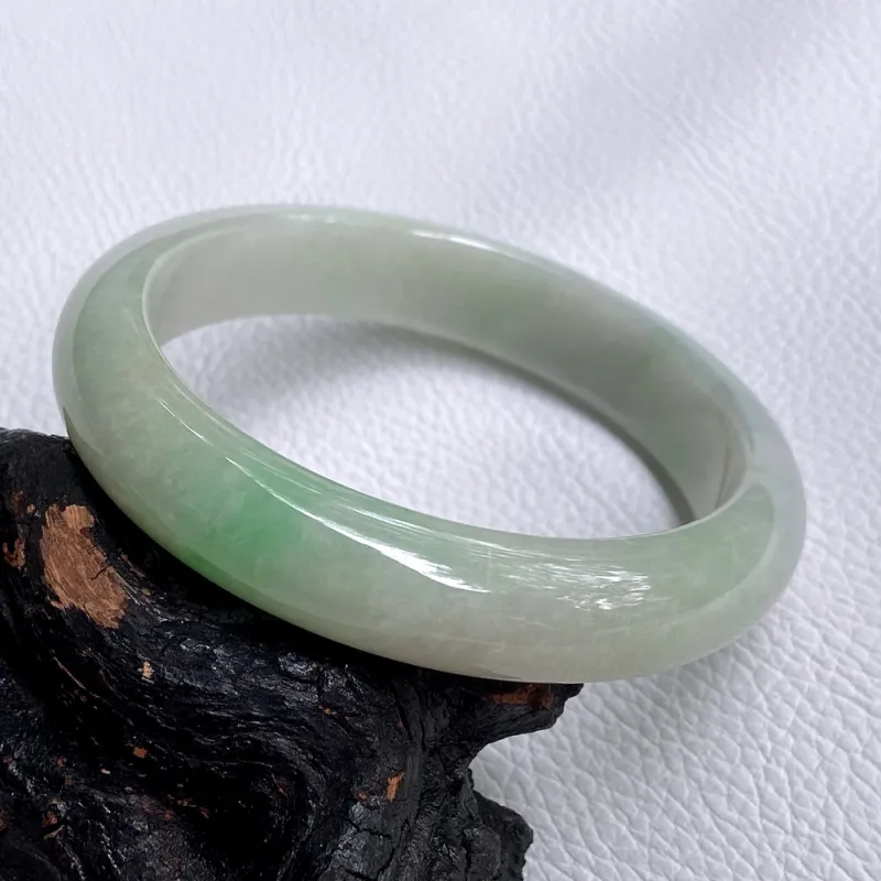 FANGCUIYUAN Glutinous Jade Bangles Women's-4