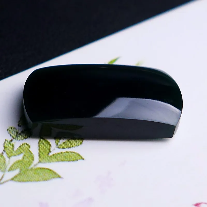 FANGCUIYUAN Glutinous Jade Ring Face Unisex-2