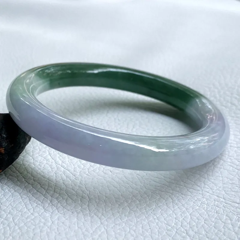 FANGCUIYUAN Glutinous Jade Bangles Women's-3