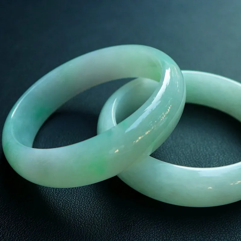 FANGCUIYUAN Glutinous Jade Jadeite Bangles Kids'-1