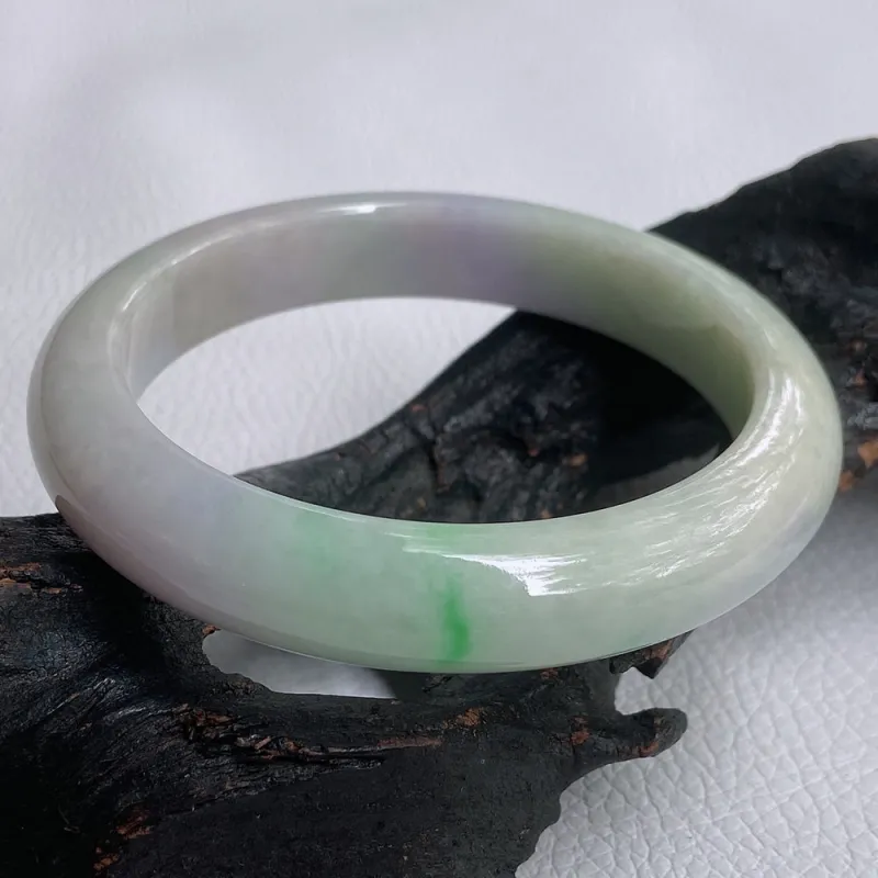 FANGCUIYUAN Glutinous Jade Bangles Women's-1