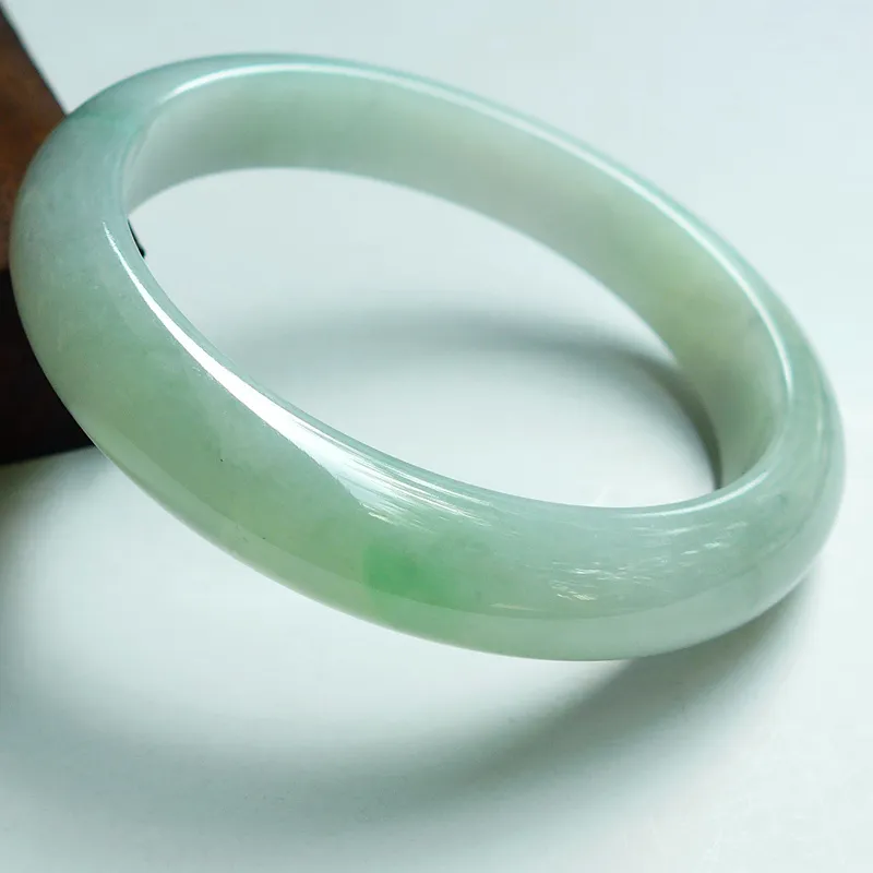 FANGCUIYUAN Glutinous Jade Jadeite Bangles Women's-3