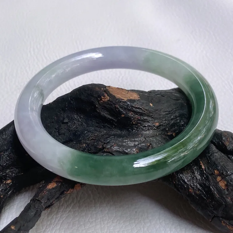 FANGCUIYUAN Glutinous Jade Bangles Women's-1