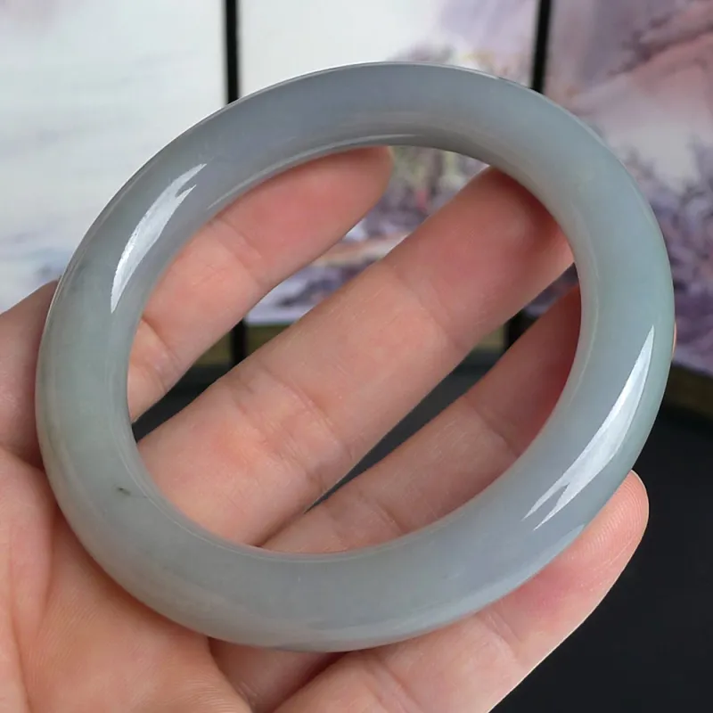 FANGCUIYUAN Glutinous Jade Bangles Women's-1