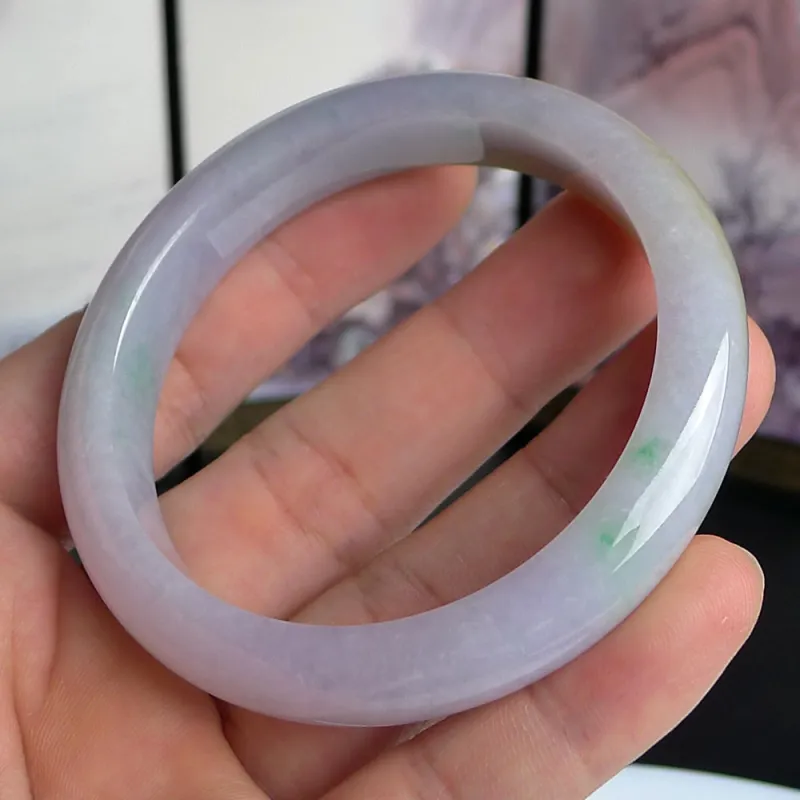 FANGCUIYUAN Glutinous Jade Bangles Women's-1