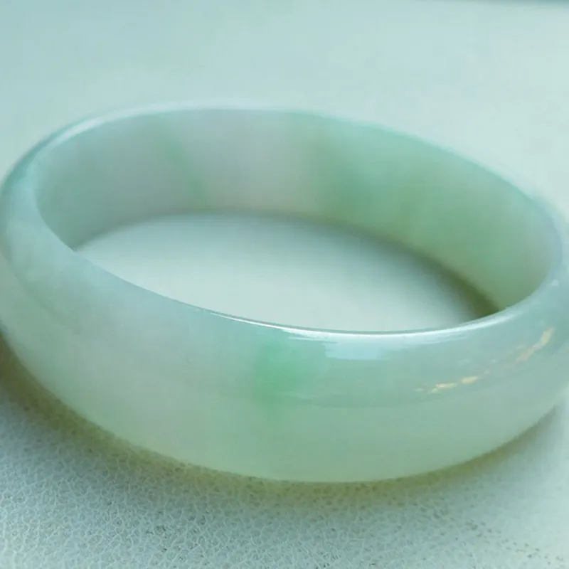 FANGCUIYUAN Glutinous Jade Jadeite Bangles Kids'-2