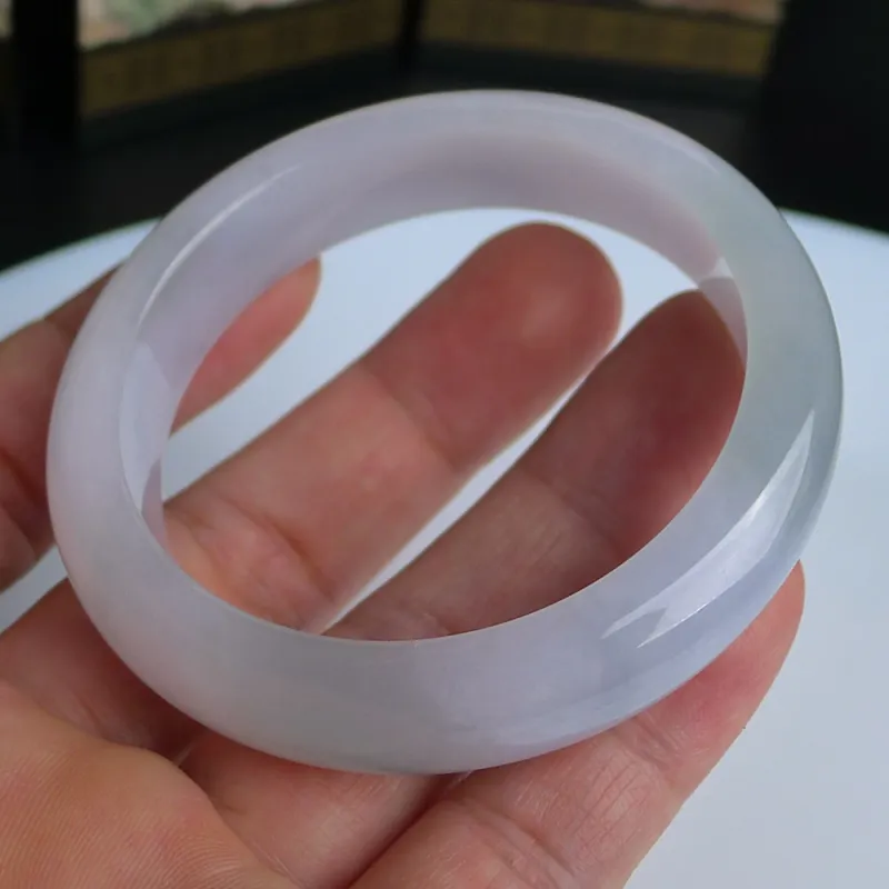 FANGCUIYUAN Glutinous Jade Bangles Women's-3