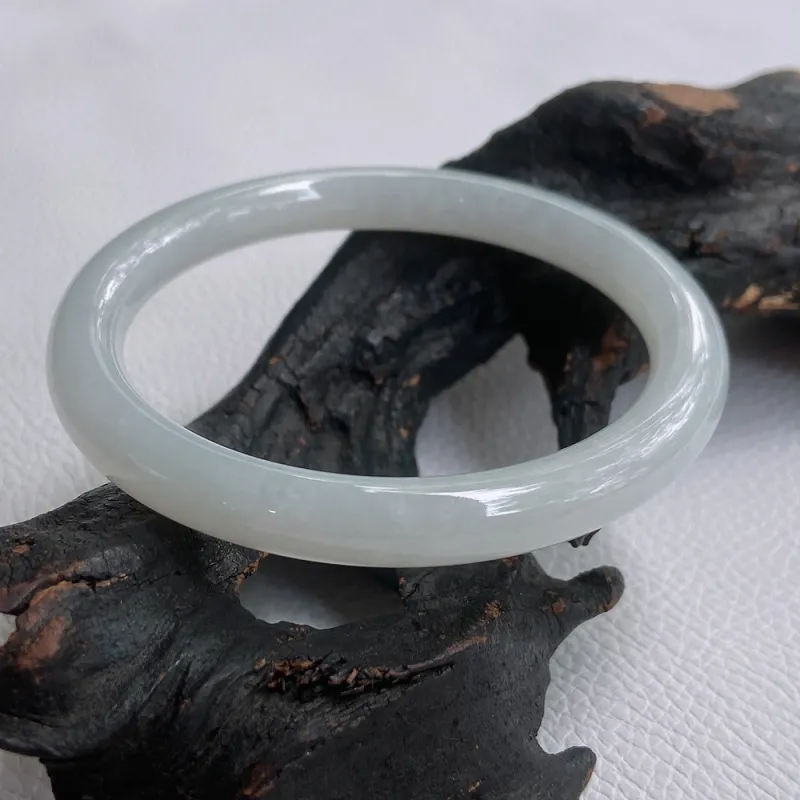 FANGCUIYUAN Glutinous Jade Jadeite Bangles Women's-3
