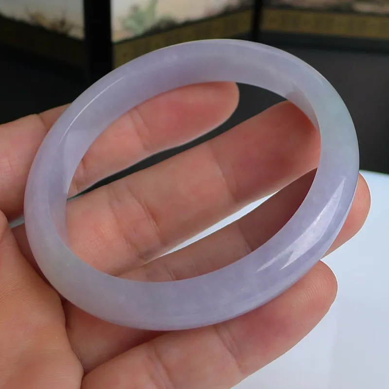 FANGCUIYUAN Glutinous Jade Bangles Women's-3