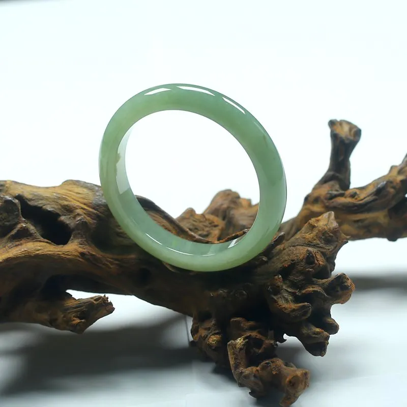 FANGCUIYUAN Glutinous Jade Bangles Women's-2