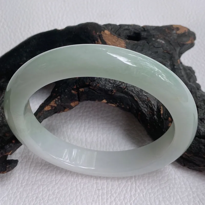 FANGCUIYUAN Glutinous Jade Jadeite Bangles Women's-1