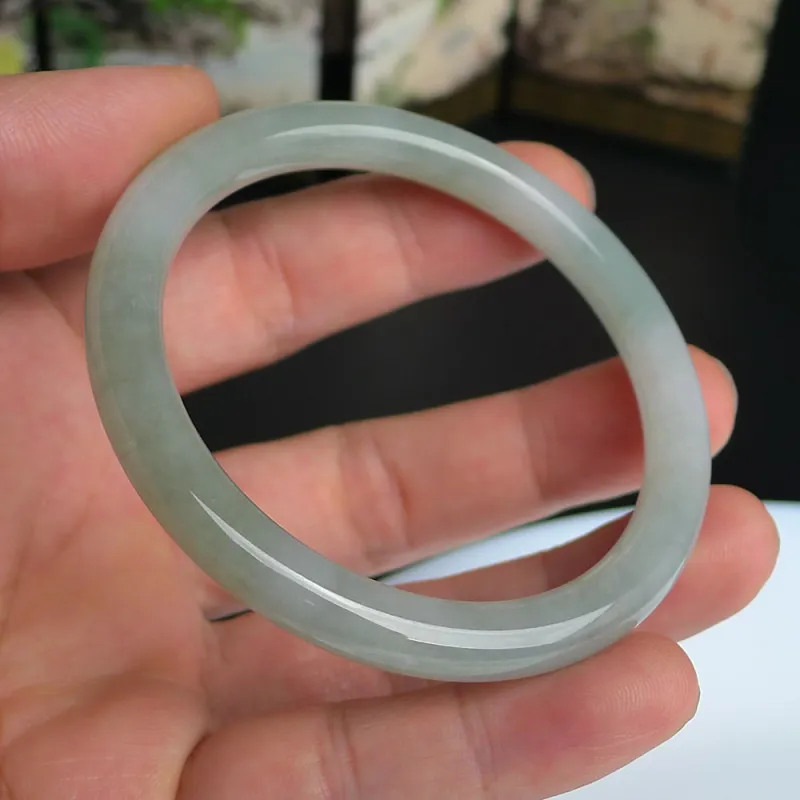 FANGCUIYUAN Glutinous Jade Bangles Women's-2