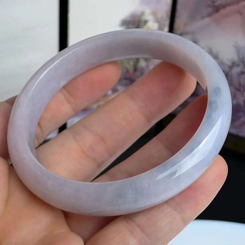 FANGCUIYUAN Glutinous Jade Bangles Women's-2