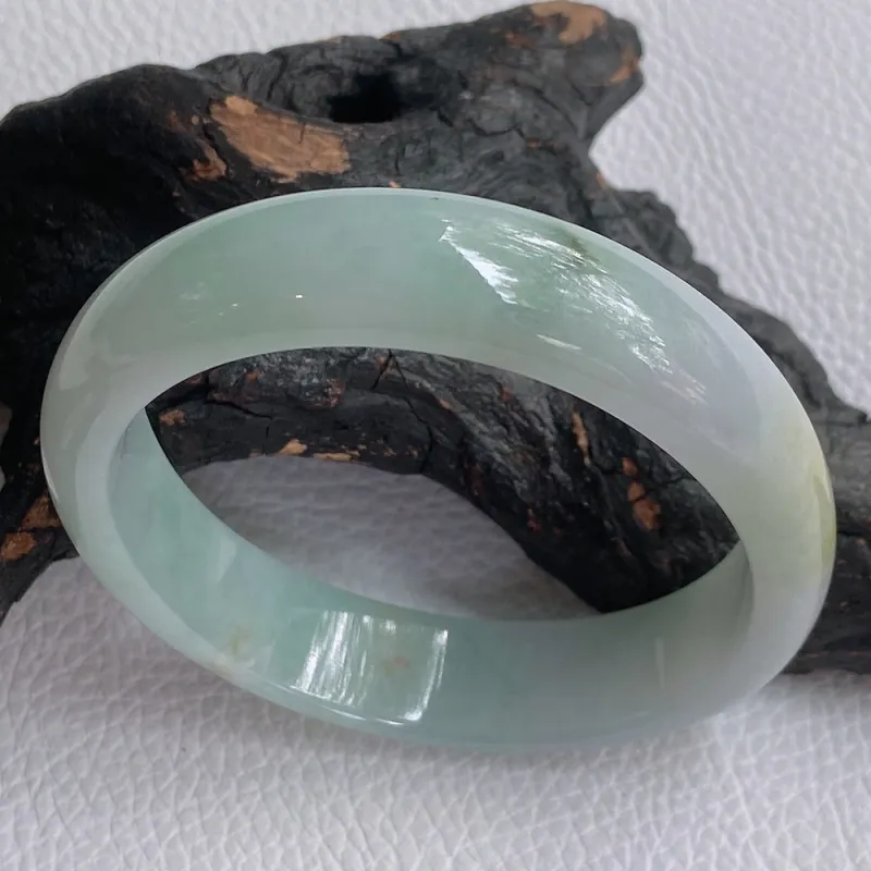 FANGCUIYUAN Glutinous Jade Jadeite Bangles Women's-1