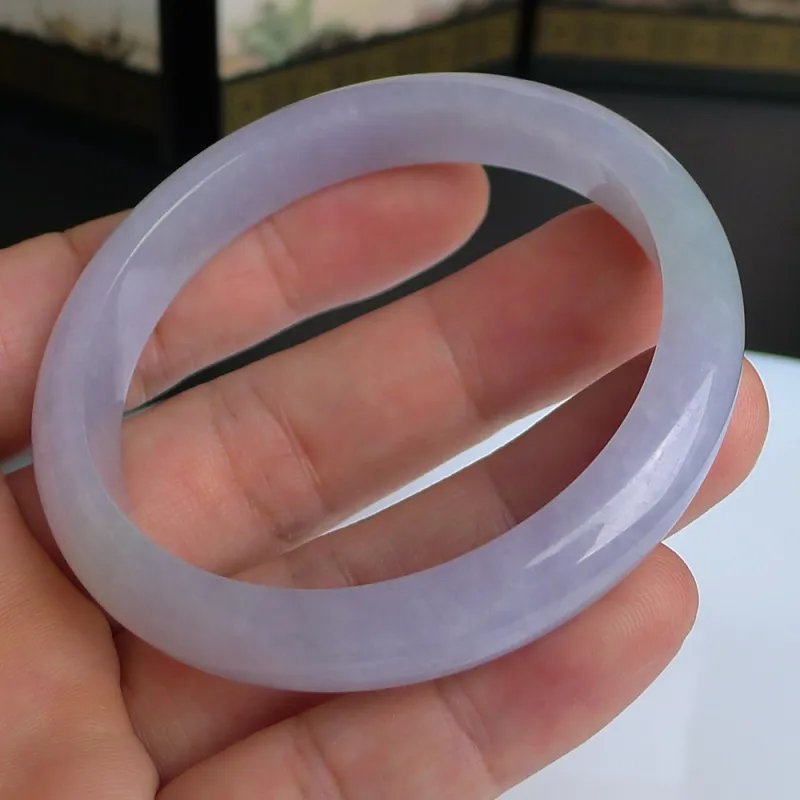 FANGCUIYUAN Glutinous Jade Bangles Women's-4