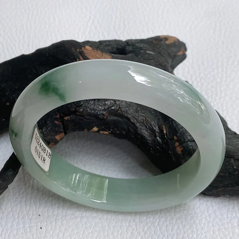 FANGCUIYUAN Glutinous Jade Jadeite Bangles Women's-1